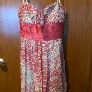 Bcbg strapless dress
